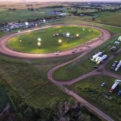 A race track in the City of Miller in South Dakota