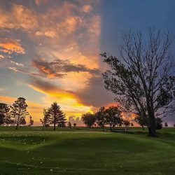 The park in the City of Miller in South Dakota
