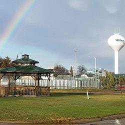 The park in the City of Miller in South Dakota